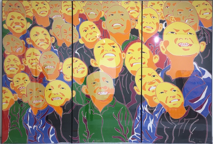 方力钧 《2016》 244×366cm 木刻版画 2016
RMB:10万-50万元
方力钧 《2016》 244×366cm 木刻版画 2016
RMB:10万-50万元
