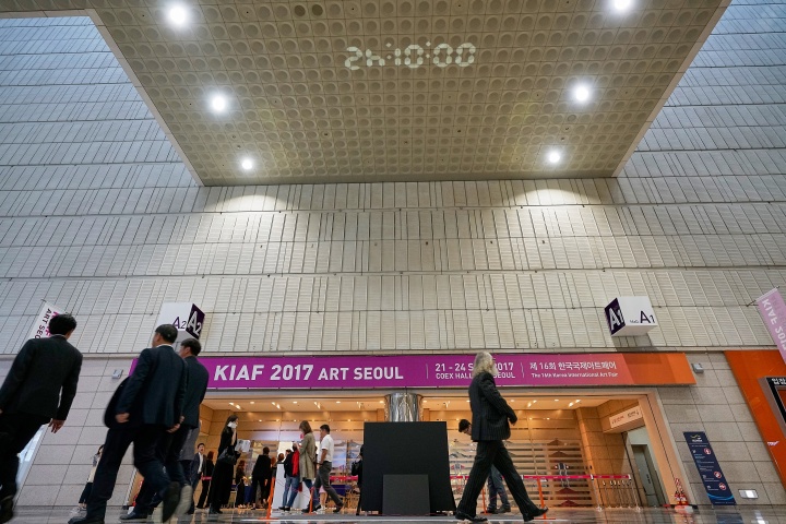 9月21日，第16届KIAF ART SEOUL于COEX开幕
