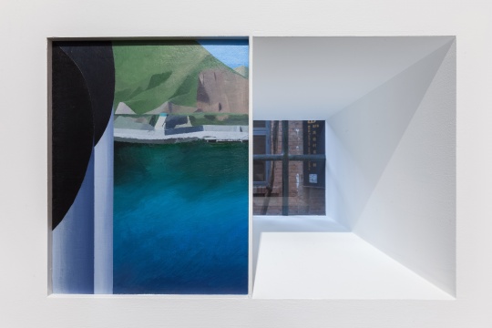 温一沛 《一处地景-No.2》 32×25cm ⽊板丙烯 2017
温一沛 《一处地景-No.2》 32×25cm ⽊板丙烯 2017
