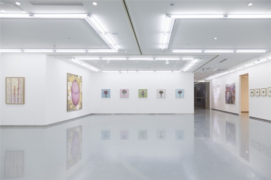 茹小凡个展“植物、气球与钟形罩”展览现场
茹小凡个展“植物、气球与钟形罩”展览现场