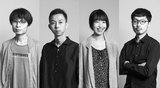 2017“HUGO BOSS亚洲新锐艺术家大奖”入围艺术家：李明、陶辉、于吉、赵仁辉（从左到右）
