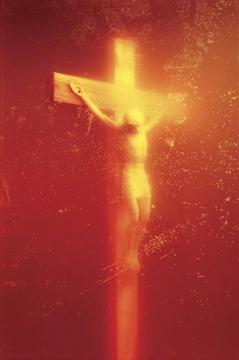 《尿浸基督》（“沉浸”系列），1987