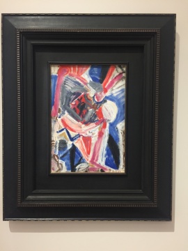 吴大羽 《无题100》 53.7×37.2cm 布面油画 约1980
吴大羽 《无题100》 53.7×37.2cm 布面油画 约1980