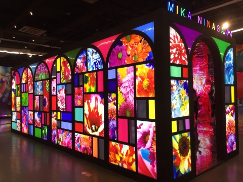 蜷川实花展现场作品MIKA NINAGAWA
蜷川实花展现场作品MIKA NINAGAWA