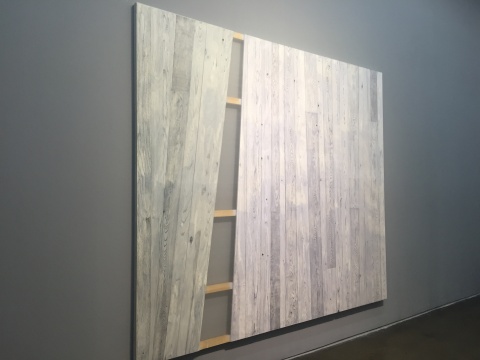 《木/凛NO.6》295×254×6cm 实木拼合内板 墨 绡 漆 丝线 铁钉 2017
《木/凛NO.6》295×254×6cm 实木拼合内板 墨 绡 漆 丝线 铁钉 2017