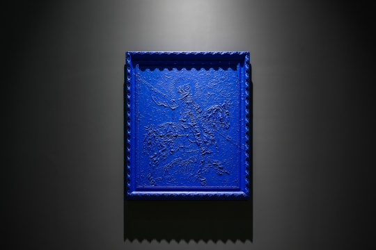 《图像生产-19号》 121.5×101.5cm 综合材料 2017
《图像生产-19号》 121.5×101.5cm 综合材料 2017