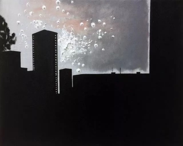 威廉·萨奈尔 《洛杉矶闹市》 40×50cm 布上油画 2017
威廉·萨奈尔 《洛杉矶闹市》 40×50cm 布上油画 2017