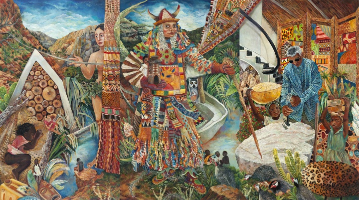 荣耀 2016 布面油画 200×120cm×3
荣耀 2016 布面油画 200×120cm×3