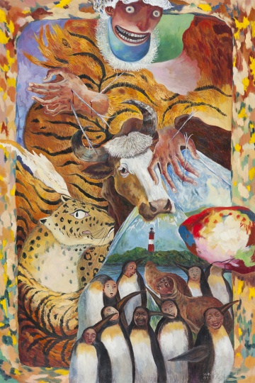 也许在乌斯怀亚 2017 布面油画 150×100cm
也许在乌斯怀亚 2017 布面油画 150×100cm