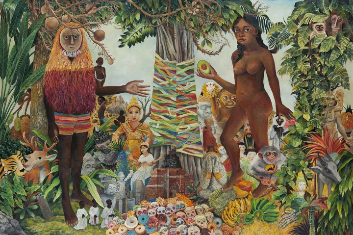 不期而遇 2015 布面油画 200×300cm
不期而遇 2015 布面油画 200×300cm