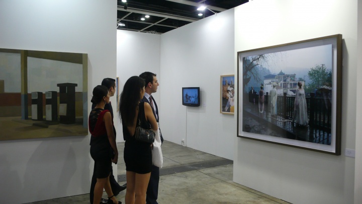2013年千高原参加首届香港巴塞尔艺术博览会
