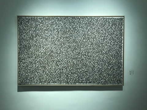 刘旭光《痕迹 14-7-29》 179x116cm 2014 
