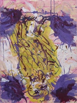 乔治·巴赛利兹 《Hinterglasvogel》 130 x 97cm 布面油画1997

估价: 200万 - 300万港元
