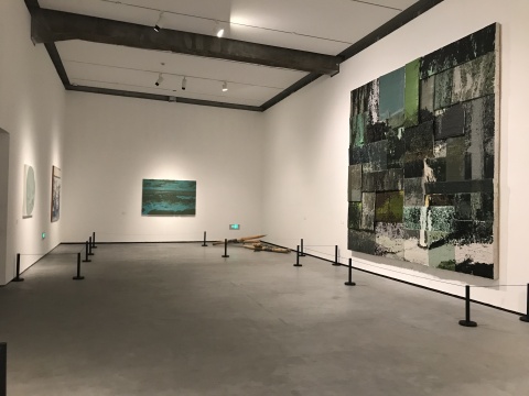 北京民生现代美术馆“对流-中巴当代艺术展”现场
