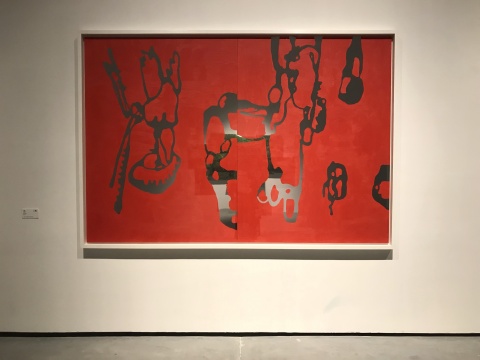卡利托·卡瓦略萨《无题 Untitled 》165×244cm 铝板油彩 2017
