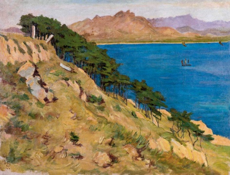 吕斯百 《海角》 62×82cm 布面油画 1948

估价：RMB 1,800,000-2,200,000
