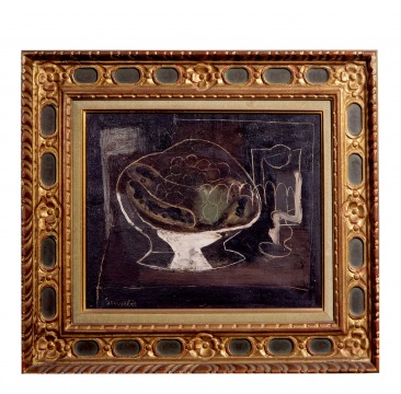 让·苏弗尔皮 《高脚盘中的静物》 34×42cm  布面油画 1915

估价：RMB 500,000-600,000
