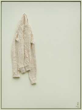 《温差-白》 162×160cm 油画画布 2016
《温差-白》 162×160cm 油画画布 2016