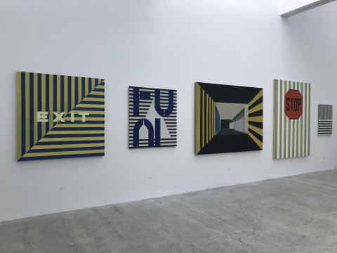 构成元素展览现场
构成元素展览现场