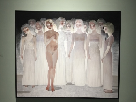 王小双 《维纳斯的身影》 140×180cm 布面丙烯 2015-2017
王小双 《维纳斯的身影》 140×180cm 布面丙烯 2015-2017