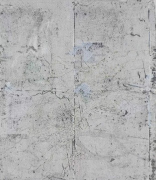 《昼夜平分》 120x105cm 布面丙烯 2017
《昼夜平分》 120x105cm 布面丙烯 2017