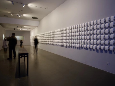 《天空》展览现场
《天空》展览现场