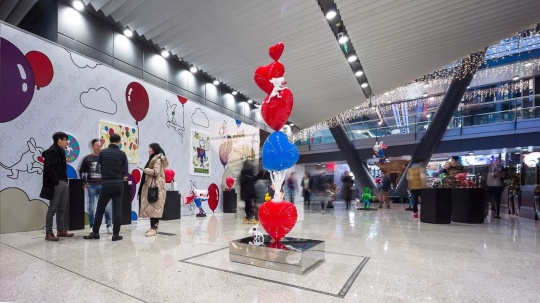 韩国艺术家李承九个展，“一不小心”来到了芳草地的商场里