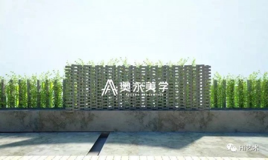 “奥永美学”作为文化项目露出在奥永广场九层天台
“奥永美学”作为文化项目露出在奥永广场九层天台