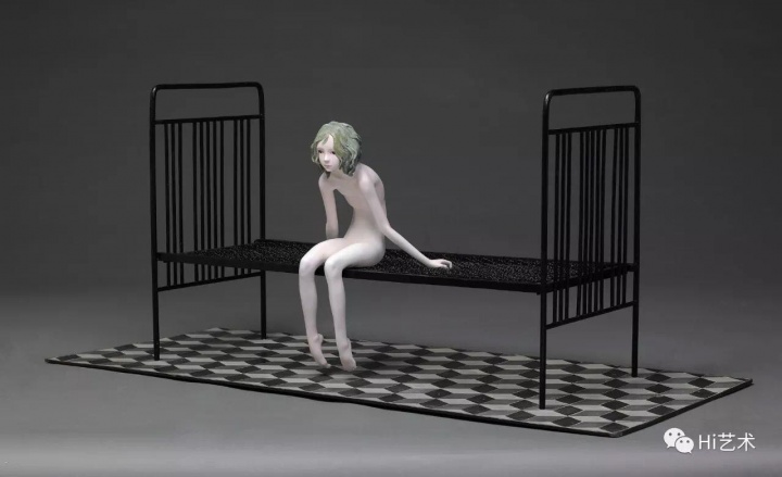 《静默如网》 48×115×52cm 铜&铁&树脂 2015
《静默如网》 48×115×52cm 铜&铁&树脂 2015