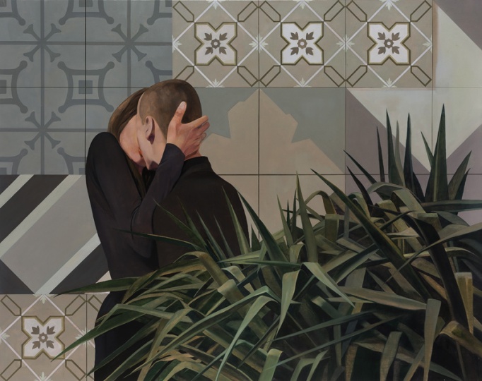 《爱情》 110×140cm 木板油画 2015
《爱情》 110×140cm 木板油画 2015