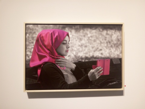 “萧戈:刹那”展览现场 “萧戈:刹那”展览现场