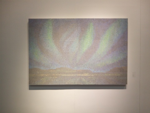 陶娜​《星云图》120×180cm 油画 2015
