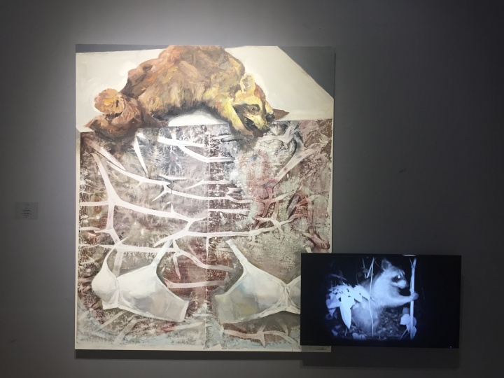 王拓 《终结一切快感的愉悦》 190×160cm、3分53秒 布面丙烯,独版视频 2017
王拓 《终结一切快感的愉悦》 190×160cm、3分53秒 布面丙烯,独版视频 2017