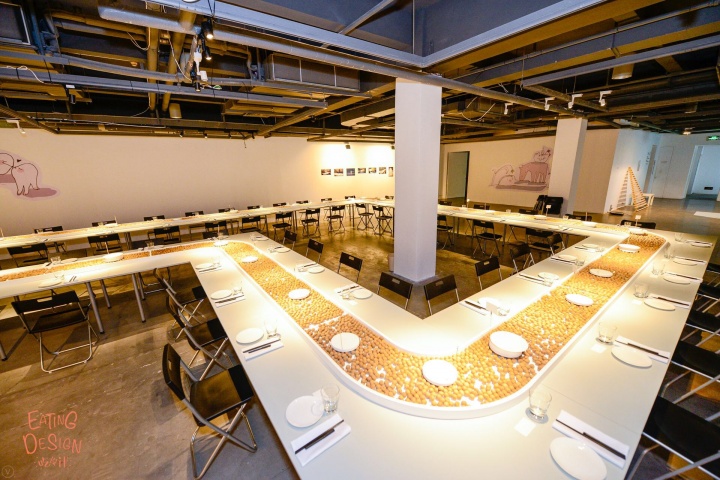 深圳华美术馆 荷兰艺术家玛瑞吉·沃格赞个展“吃设计”现场
