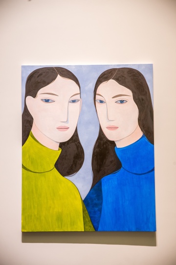 凯利·玛丽·比曼《面纸用光了》 布面油画 2017 陈冠希收藏

歌曲《别再哭》
