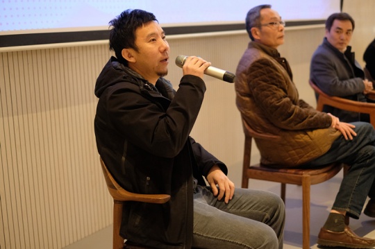 北京圣唐创意首席设计师李鹏发言
北京圣唐创意首席设计师李鹏发言