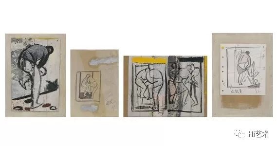 现场展出的手稿作品
现场展出的手稿作品