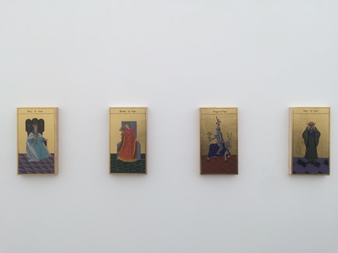 金箔铺就“愚人之旅” 星空间展出康好贤个展 金箔铺就“愚人之旅” 星空间展出康好贤个展