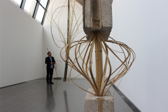 萧昱个展“易位”亮相佩斯北京,赋予“竹”全新的观看方式 萧昱个展“易位”亮相佩斯北京,赋予“竹”全新的观看方式