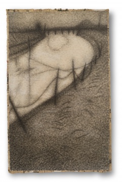 王剑 《河》 106× 66 cm 手工麻纸墨 2006
