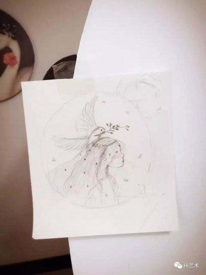 拍摄于2016年3月 作品《远方》手稿
拍摄于2016年3月 作品《远方》手稿
