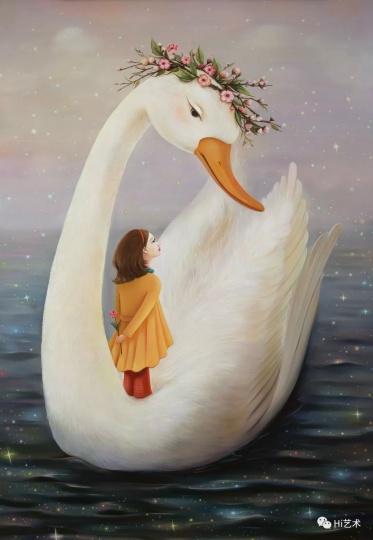 《For You》 110×75cm 木板油画 2018
《For You》 110×75cm 木板油画 2018