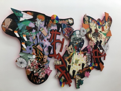 户尔空间迈克尔·唐斯个展 城市景观的“无解形制” 户尔空间迈克尔·唐斯个展 城市景观的“无解形制”