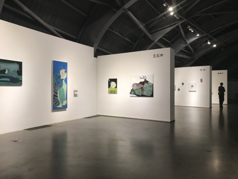 “绘画研讨会”展览现场
“绘画研讨会”展览现场