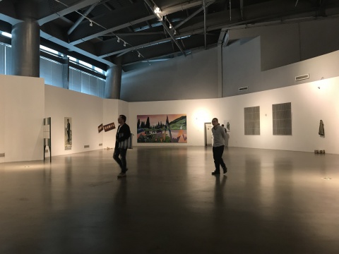 “去写生”展览现场
“去写生”展览现场