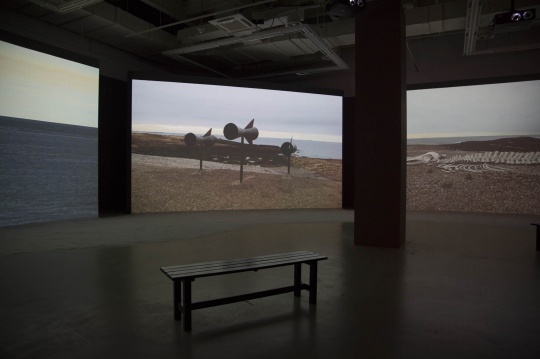 《秘语》,“忆所”展览现场,上海当代艺术博物馆
《秘语》,“忆所”展览现场,上海当代艺术博物馆