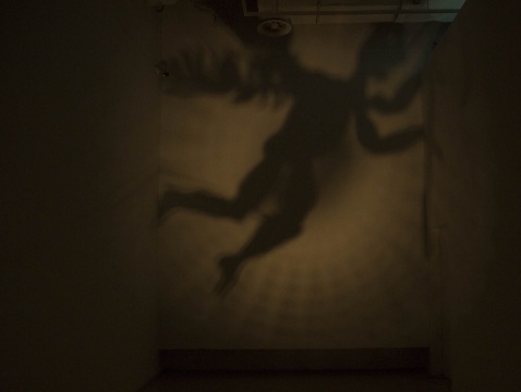 《影·天使》,“忆所”展览现场,上海当代艺术博物馆
《影·天使》,“忆所”展览现场,上海当代艺术博物馆