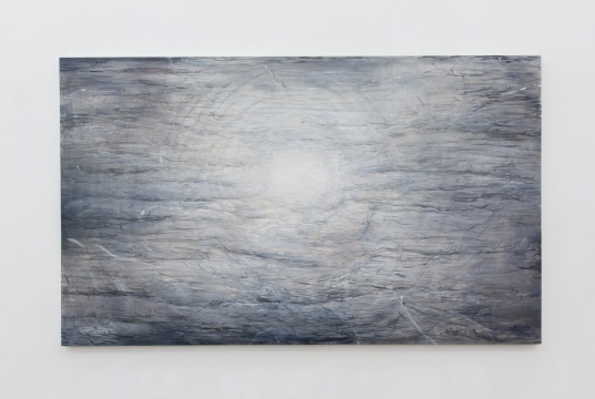 《云之四》 布面油画，320 x 192cm，2017
