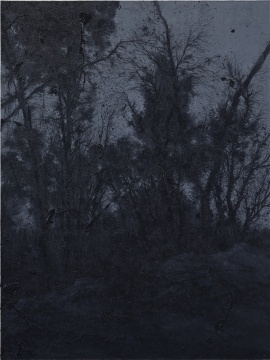 《汲水坡-1》  200x150cm  布面油画 2014 