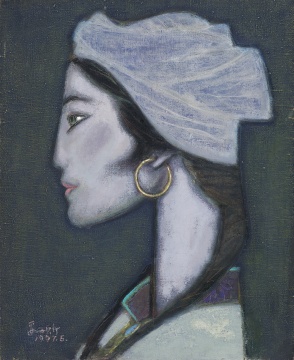 《青春》80X64.7cm 1997年
《青春》80X64.7cm 1997年